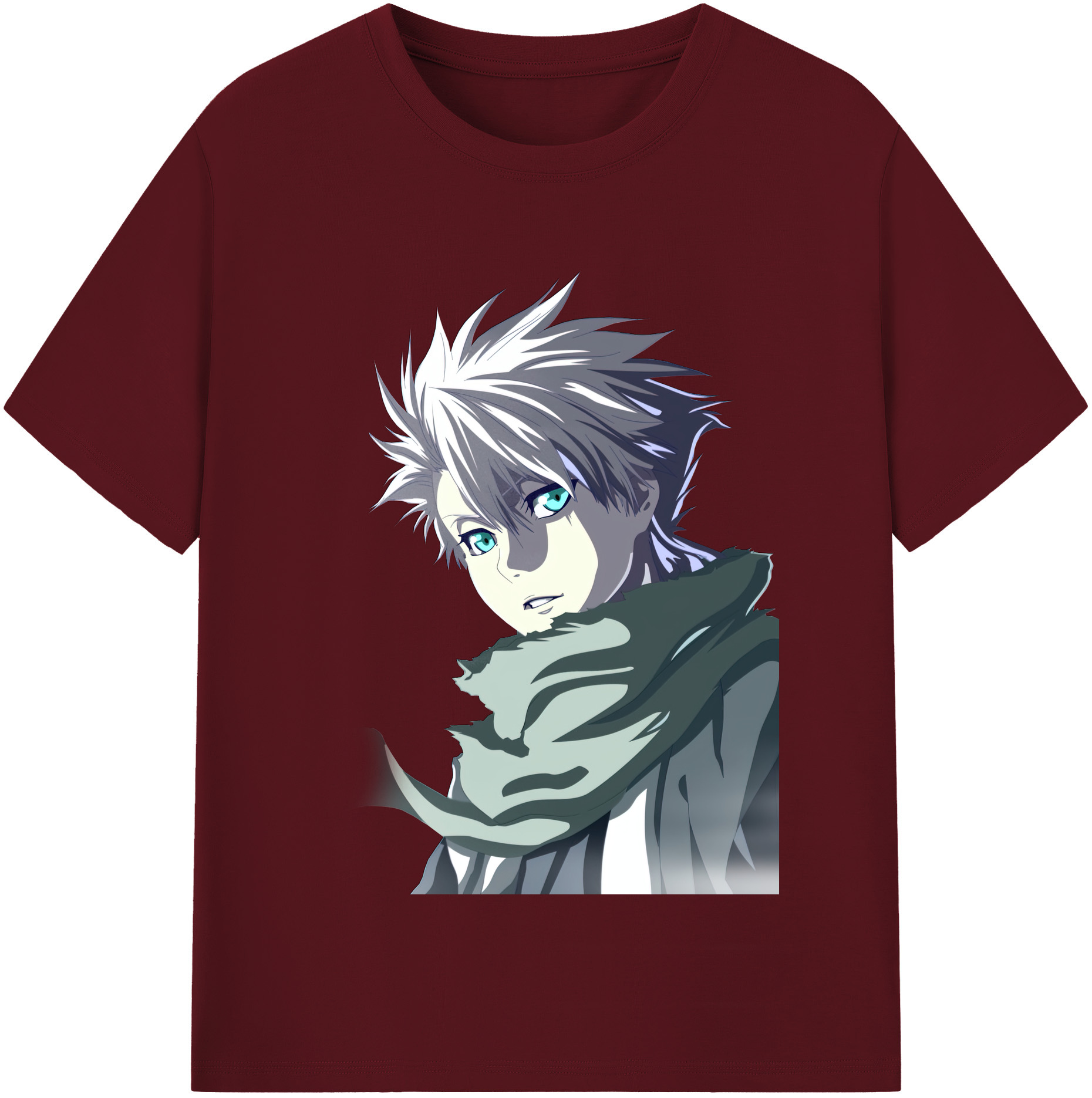 （画像用） ブリーチ 日番谷冬獅郎（ひつがや とうしろう） BLEACH Hitsugaya Toushirou 綿100％半袖Tシャツ（フロントプリント）